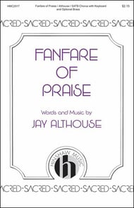 Fanfare of Praise SATB choral sheet music cover Thumbnail